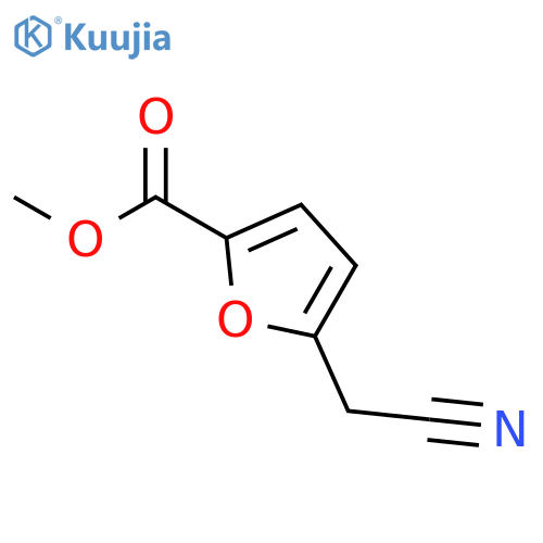 methyl 5-(cyanomethyl)furan-2-carboxylate structure