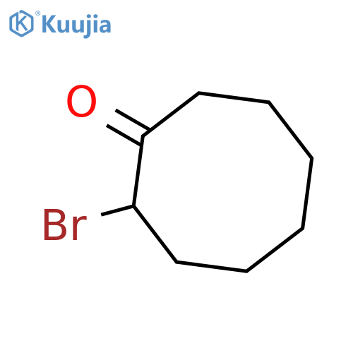 2-bromocyclooctan-1-one structure