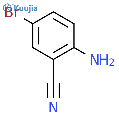 2-Amino-5-bromobenzonitrile structure