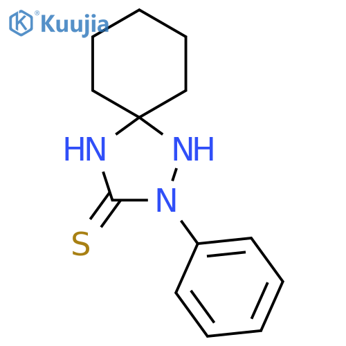 2-PHENYL-1,2,4-TRIAZASPIRO[4.5]DEC-3-ENE-3-THIOL structure