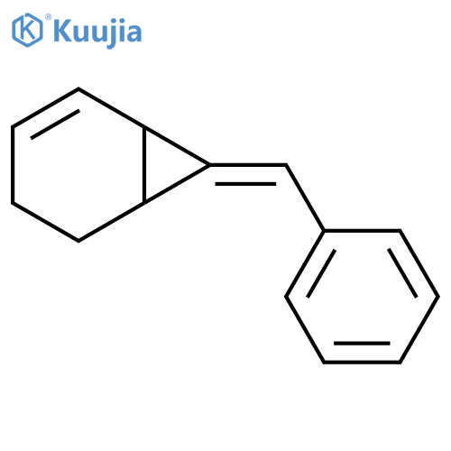 Bicyclo[4.1.0]hept-2-ene, 7-(phenylmethylene)-, (7E)- structure