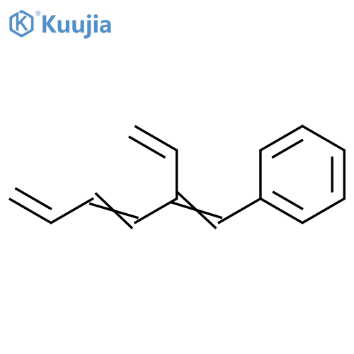 Benzene, (2-ethenyl-1,3,5-hexatrienyl)- structure