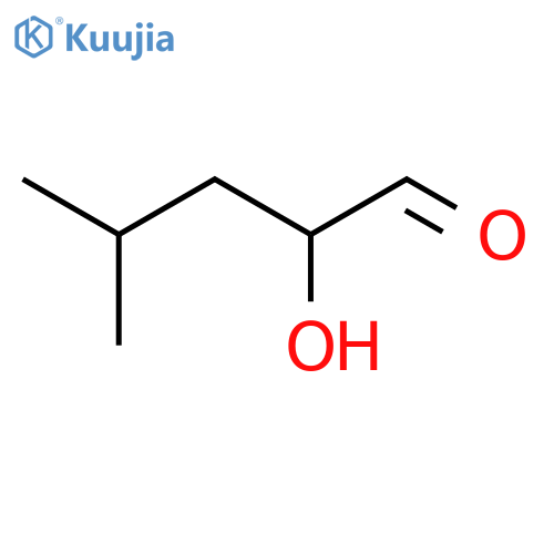 Pentanal, 2-hydroxy-4-methyl- structure