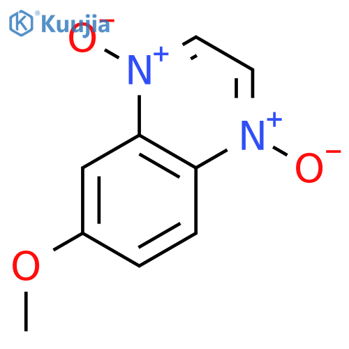 QUINOXALINE, 6-METHOXY-, 1,4-DIOXIDE structure