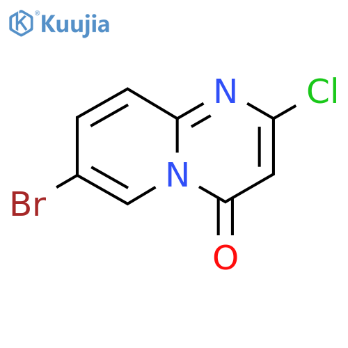 7-bromo-2-chloro-4H-pyrido[1,2-a]pyrimidin-4-one structure