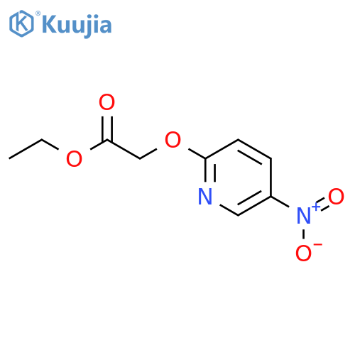 Acetic acid,2-[(5-nitro-2-pyridinyl)oxy]-, ethyl ester structure