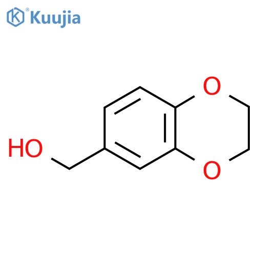 2,3-Dihydro-1,4-benzodioxin-6-ylmethanol structure