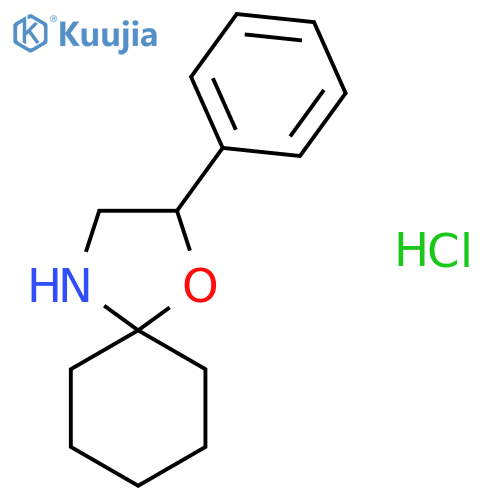 2-phenyl-1-oxa-4-azaspiro[4.5]decane hydrochloride (1:1) structure