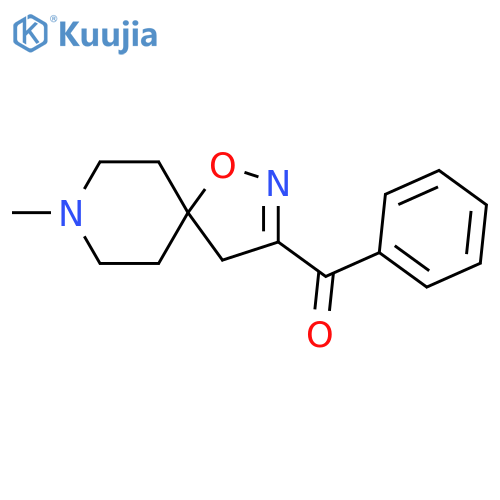 Methanone, (8-methyl-1-oxa-2,8-diazaspiro[4.5]dec-2-en-3-yl)phenyl- structure