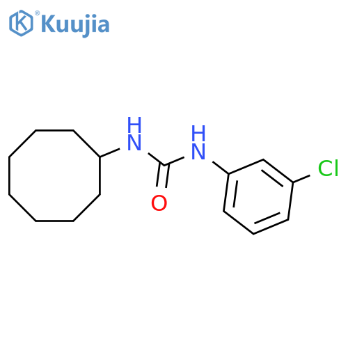 1-(3-Chloro-phenyl)-3-cyclooctyl-urea structure