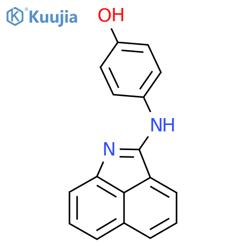 4-({2-azatricyclo[6.3.1.0^{4,12}]dodeca-1(12),2,4,6,8,10-hexaen-3-yl}amino)phenol structure