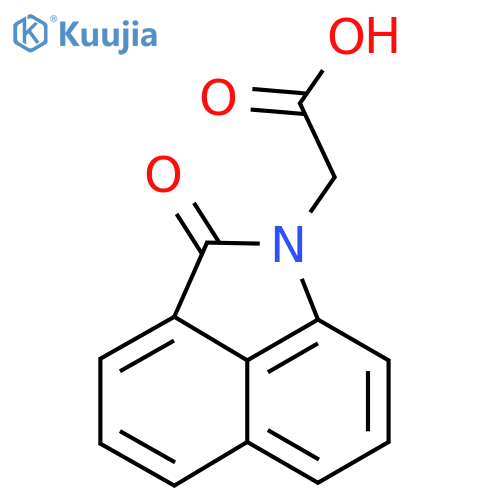 (2-Oxobenzocdindol-1(2H)-yl)acetic acid structure