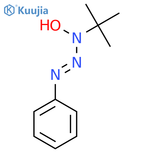 1-Triazene, 3-(1,1-dimethylethyl)-3-hydroxy-1-phenyl- structure