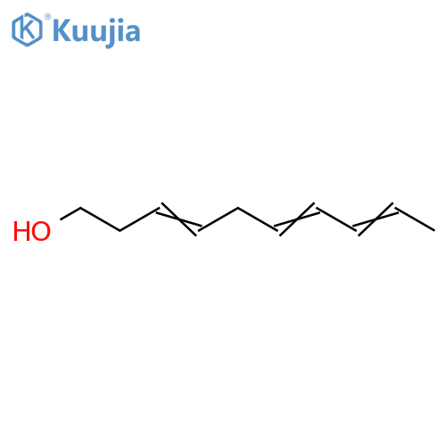 3,6,8-Decatrien-1-ol structure