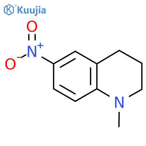 1-Methyl-6-nitro-1,2,3,4-tetrahydroquinoline structure