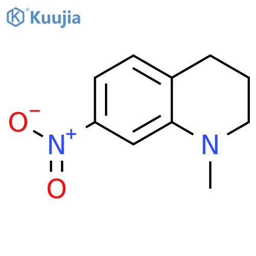 1-Methyl-7-nitro-1,2,3,4-tetrahydroquinoline structure
