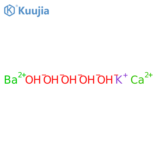 Barium hydroxide (Ba(OH)2), mixt. with calcium hydroxide (Ca(OH)2) and potassium hydroxide (K(OH)) structure