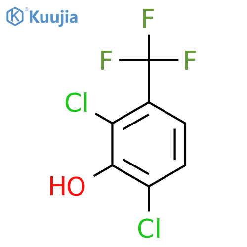 2,6-Dichloro-3-(trifluoromethyl)phenol structure
