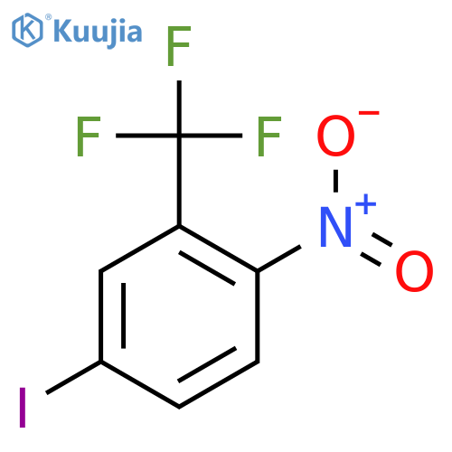 4-Iodo-1-nitro-2-(trifluoromethyl)benzene structure