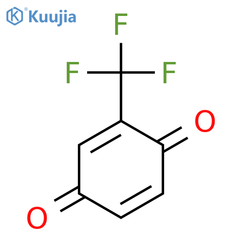 2-(trifluoromethyl)cyclohexa-2,5-diene-1,4-dione structure
