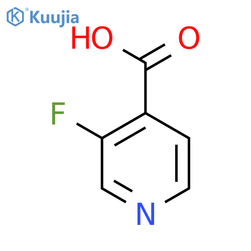 3-fluoropyridine-4-carboxylic acid structure