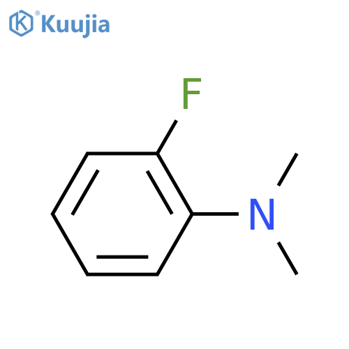 Benzenamine, 2-fluoro-N,N-dimethyl- structure