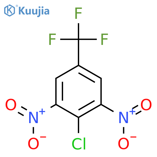 2-chloro-1,3-dinitro-5-(trifluoromethyl)benzene structure