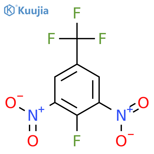 Benzene,2-fluoro-1,3-dinitro-5-(trifluoromethyl)- structure