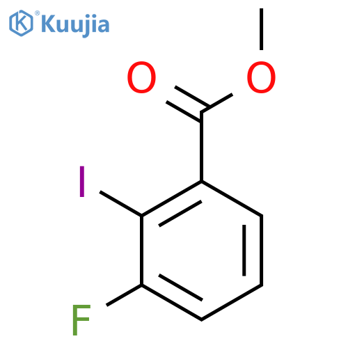 methyl 3-fluoro-2-iodobenzoate structure