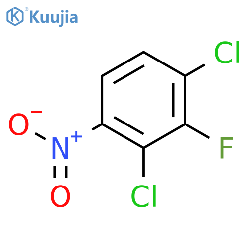 2,4-Dichloro-3-fluoronitrobenzene structure
