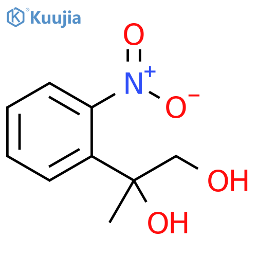 1,2-Propanediol, 2-(2-nitrophenyl)- structure