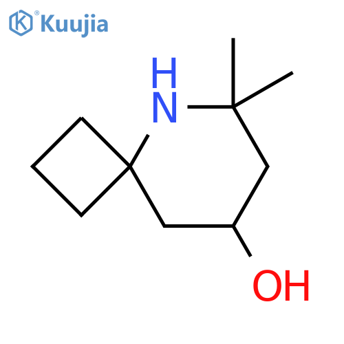 5-Azaspiro[3.5]nonan-8-ol, 6,6-dimethyl- structure