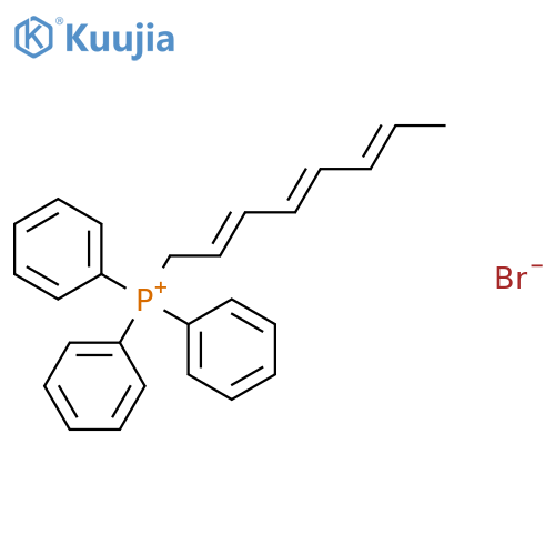 Phosphonium, (2E,4E,6E)-2,4,6-octatrienyltriphenyl-, bromide structure