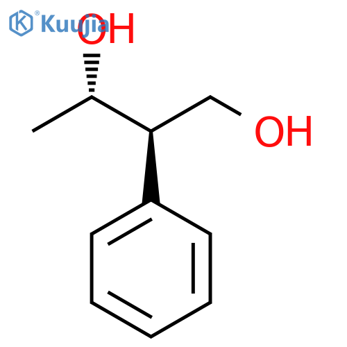 1,3-Butanediol, 2-phenyl-, (2R,3S)- structure