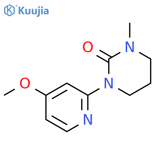2(1H)-Pyrimidinone, tetrahydro-1-(4-methoxy-2-pyridinyl)-3-methyl- structure