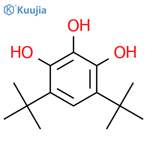 4,6-Di-tert-butylpyrogallol structure
