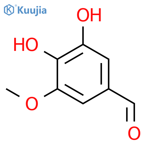 3,4-Dihydroxy-5-methoxybenzaldehyde structure