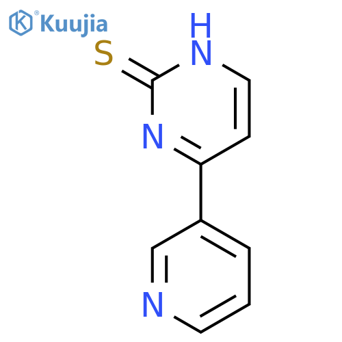 4-pyridin-3-ylpyrimidine-2(1H)-thione structure
