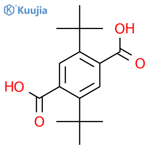 1,4-Benzenedicarboxylic acid, 2,5-bis(1,1-dimethylethyl)- structure