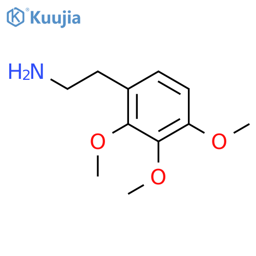 2-(2,3,4-trimethoxyphenyl)ethan-1-amine structure