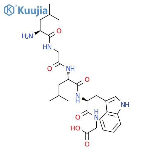 GLYCINE, L-LEUCYLGLYCYL-L-LEUCYL-L-TRYPTOPHYL- structure