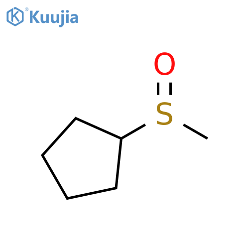 Cyclopentane, (methylsulfinyl)- structure