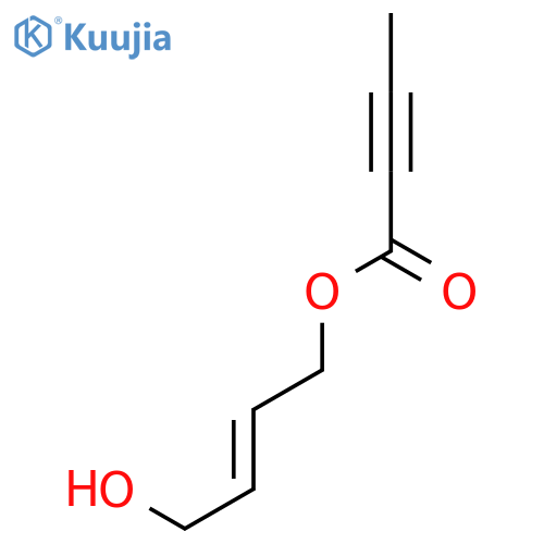 (2Z)-4-Hydroxy-2-buten-1-yl Ester 2-Butynoic Acid structure