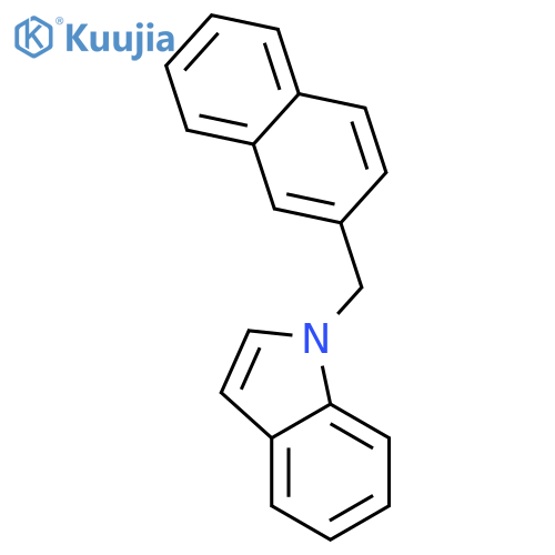 1H-Indole, 1-(2-naphthalenylmethyl)- structure