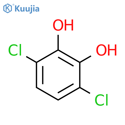 3,6-dichlorobenzene-1,2-diol structure