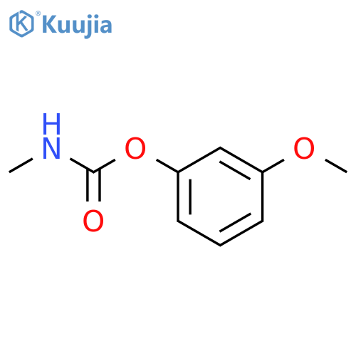 3-methoxyphenyl methylcarbamate structure