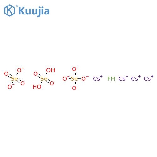 HYDROFLUORIC ACID, COMPD. WITH CESIUM SELENATE (1:4:3) structure