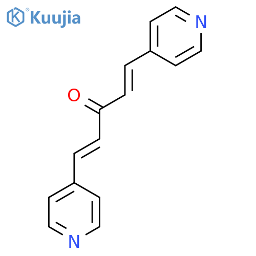 1,4-PENTADIEN-3-ONE, 1,5-DI-4-PYRIDINYL- structure
