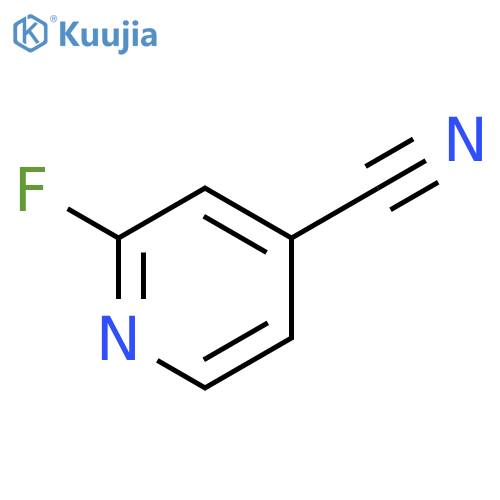 2-Fluoroisonicotinonitrile structure