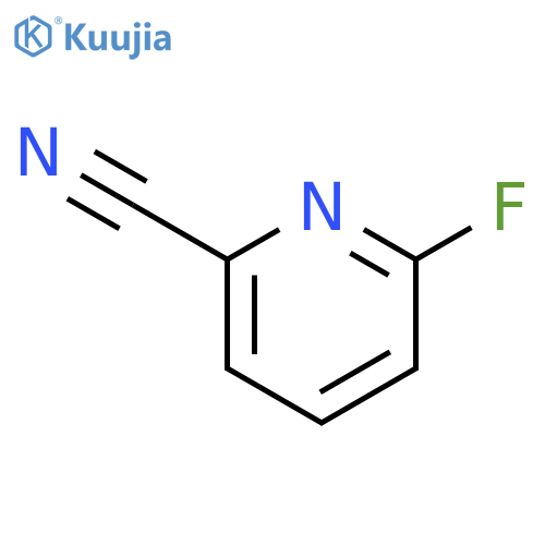 6-fluoropyridine-2-carbonitrile structure